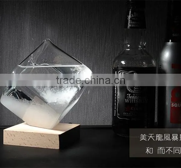 Magic Gift Weather Forcast Glass Bottle Drop Storm Glass Bottle The Water Cube Weather Forecast Bottle photo-4