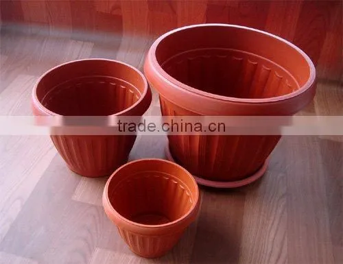 plastic flower pot