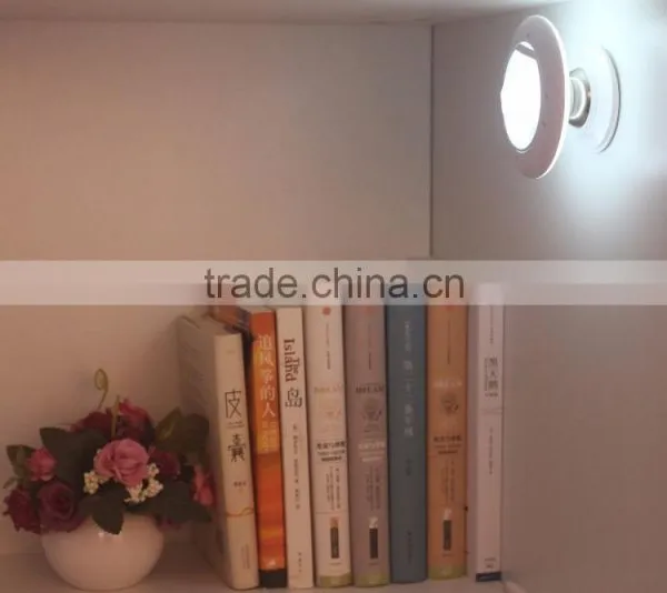 New Arrival Creative Cool UFO 360 Revolve Lighting Lamp, USB Charge LED Human Body Sensor Night Light photo-2