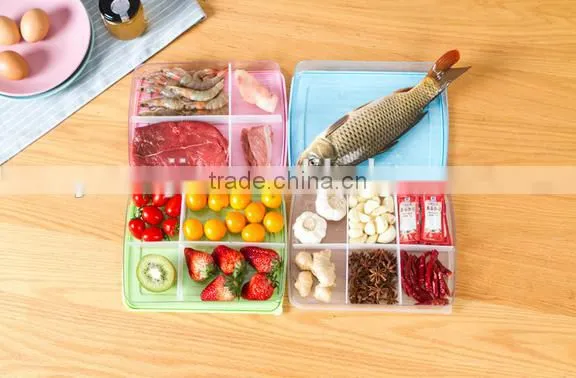 Wholesale Stock Small Order Kitchen Plastic Food Seal Crisper Box photo-5