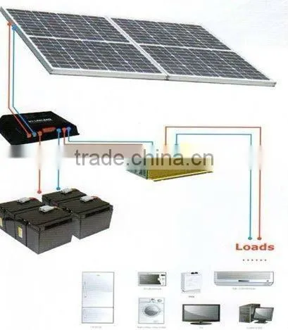Solar Power System With Battery 300W photo-5