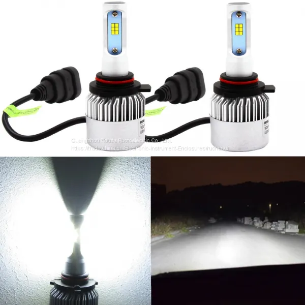Led Car Headlight S2 9012 CSP 8000lm/set 72w/set Led Headlight 36w/bulb 4000lm/bulb Lamp photo-2