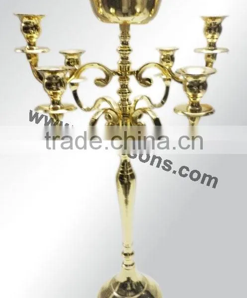 New Design Tall Wedding Candelabra Centerpiece,aluminum Candelabra photo-2