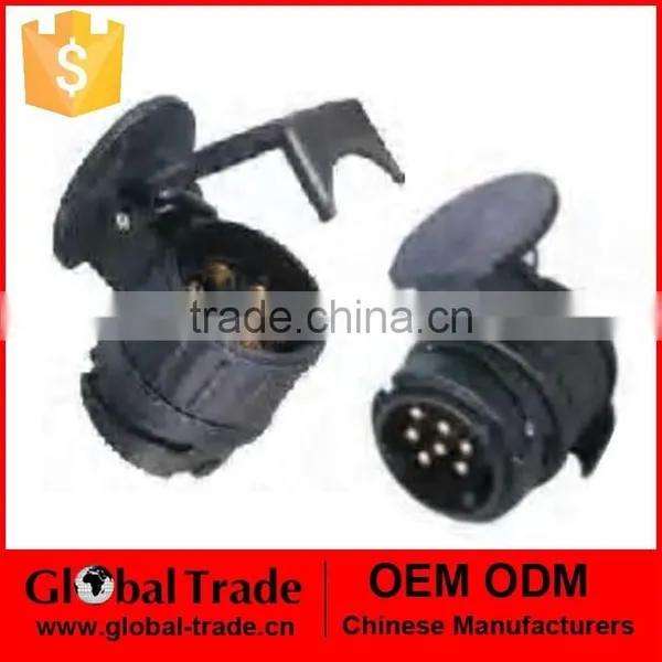 12V Mirco Adaptor 13Pin plug to 7 Pin Socket. Trailer Car Caravan Wiring Lights Tow Plastic Plug.A1722.