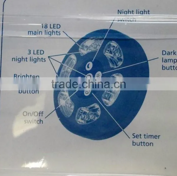 21 LED Camping/Night Light With Timer & Hanging Hook. C0001 photo-4