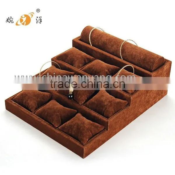 Hot Selling Different Kinds Watch Ring Bracelet Grey Jewelry Box Packaging photo-5