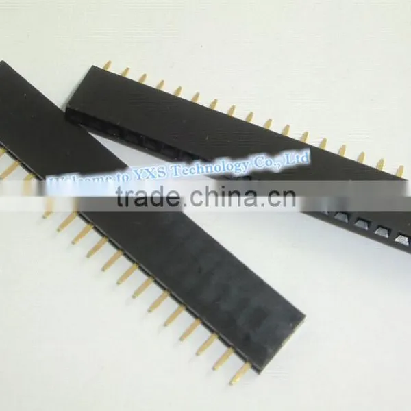 2.54mm 1*20mm 20Pin Single Head Single Head Socket Gold-plated Environmently photo-2