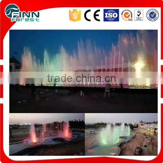 Stainless Steel Material and Ornaments Type Chasing Music Fountain Project photo-3