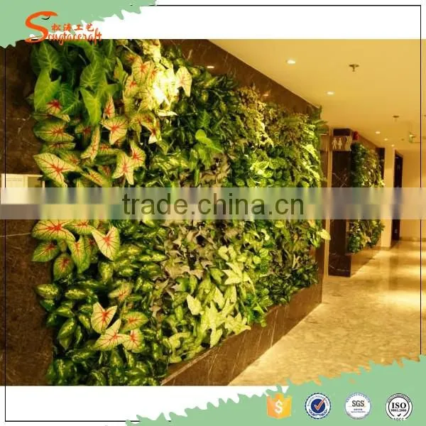 Factory Wholesale Garden Landscaping & Decking Artificial Grass Wall Plastic Grass Green Wall Vertical Planter photo-6