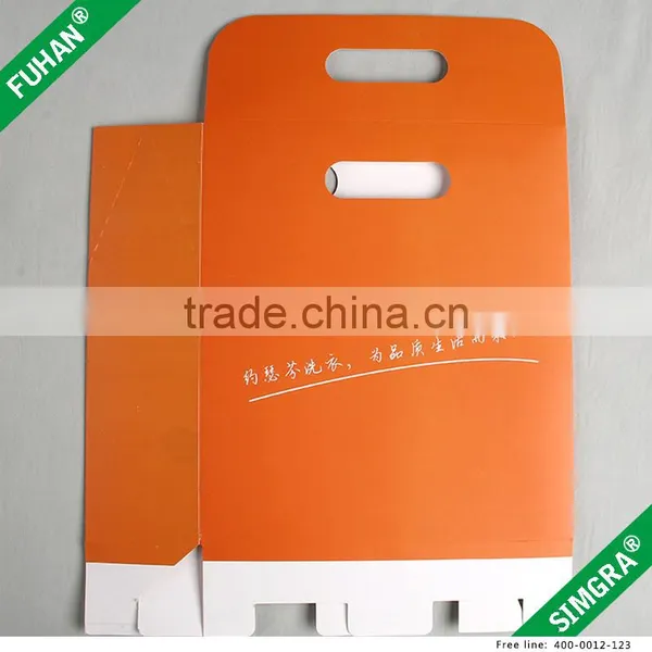 Factory Customized Paper Craft Gift Boxes Handle Bag photo-5