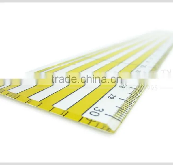 Kearing 30cm Rigid Plastic Patchwork Quilting Rulers 2 MM Thickness for Sewn Area #kpr5151 photo-4