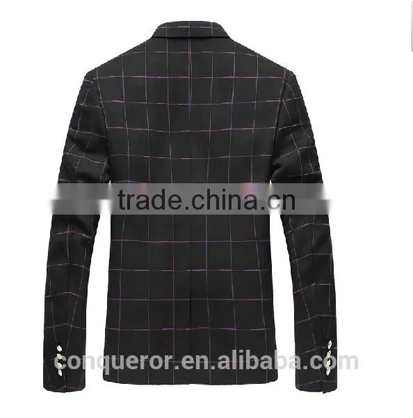 Grid Window Pane Man Suit.BSPL0633 photo-2