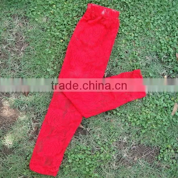 Wholesale Children' Clothing Cheap Summer Baby Icing Leggings Baby Girl Lace Trousers photo-4