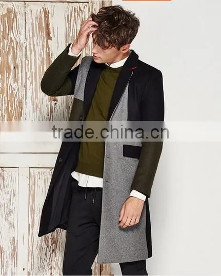 Fashion Design Mid-long Men Coat Winter Coat photo-3
