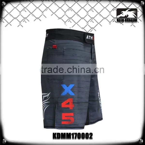Mens Newest Polyester OEM Service Mma Shorts Wholesale and Retail photo-4