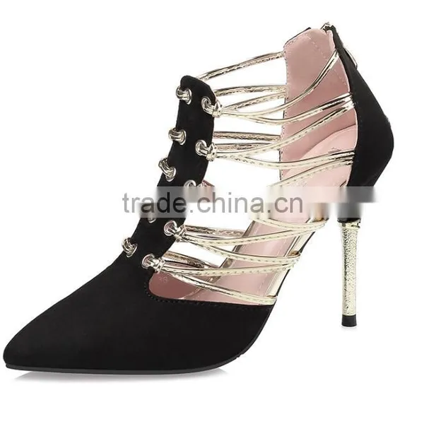 Zm50267b Cusp Fashion Women High Heel Sandals Sexy Stiletto Heel Roman Shoes Lady photo-5