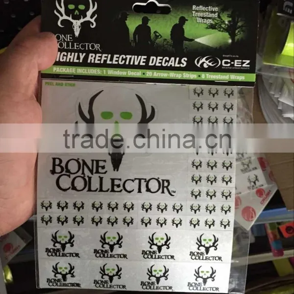 Soft and Thin PET Funny Reflective Sticker for Kids Boot photo-6