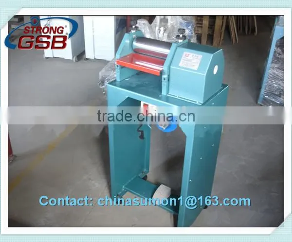 LZ-20CM Leather Roller Flattening Machine With Low Price Used Artificial Shoes Making Machine photo-4
