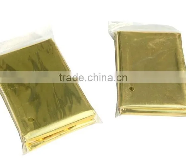 First Aid Use Foil Silver Gold Thermal Disposable Medical Emergency Blanket photo-3