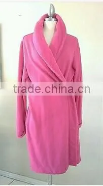 Bathrobe EUC So Soft 100% Polyester Medium M Pink