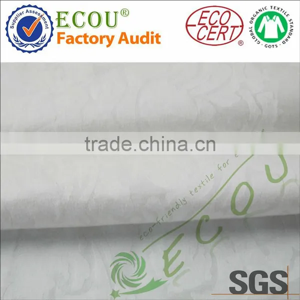 100% Cotton/pure Cotton Nature White Color Woven Fabric