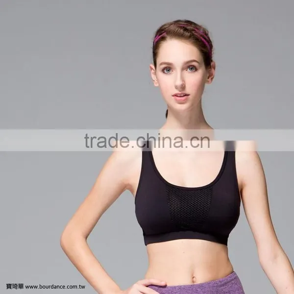Yoga Clothing Tactel Padded Sports Bra Bra Tops