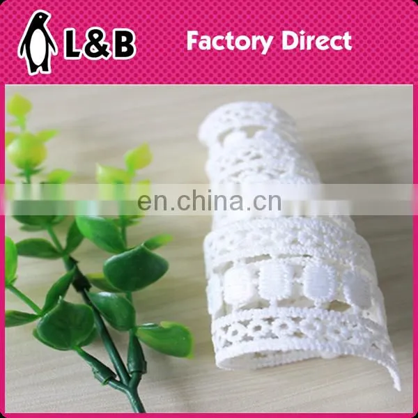 China Factory 2017 Embroideried Lace Trimmings Yarn,milk Silk Lace photo-4