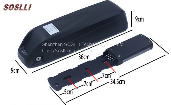 SOSLLI 18650 Lithium Ion Battery 10S5P 36v 10ah Lithium Battery Pack for Electric Bicycle photo-2