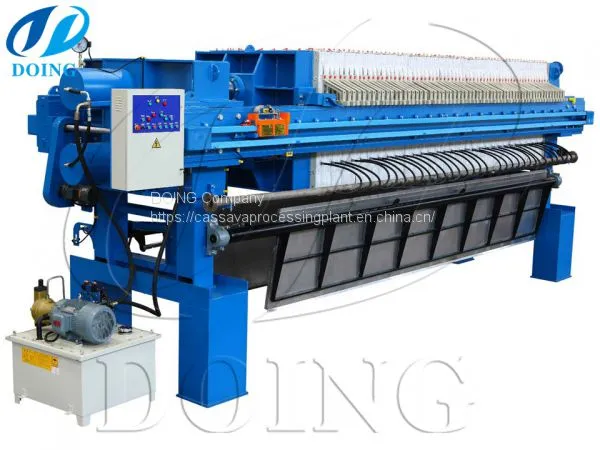 Small Filter Press for Cassava Flour Plant photo-3
