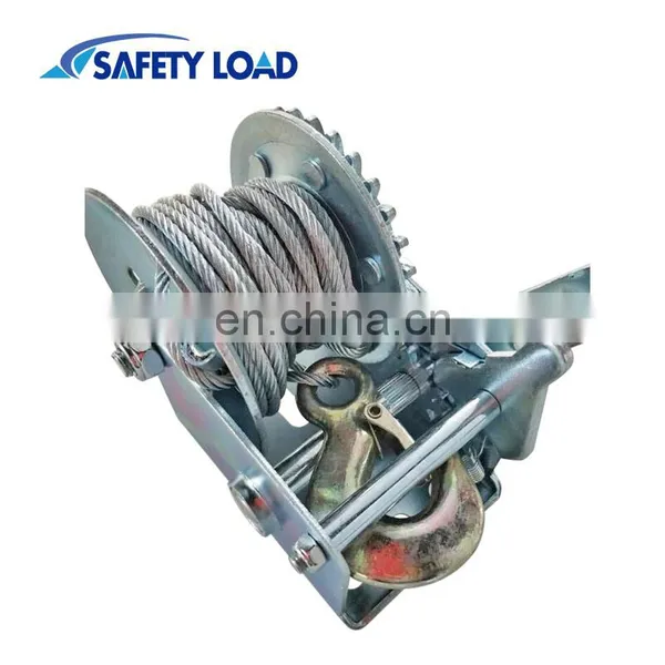 Steel Cable Manual Hand Winch photo-2
