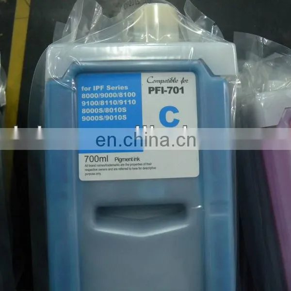 700ml Compatible Pigment Ink Cartridge for Canon IPF9100 PFI-701 Ink Cartridge photo-2
