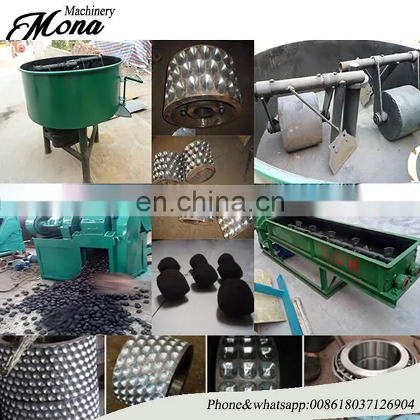Charcoal Powder Making Machine /charcoal Powder Extruder With Pillow/ball Shape photo-2