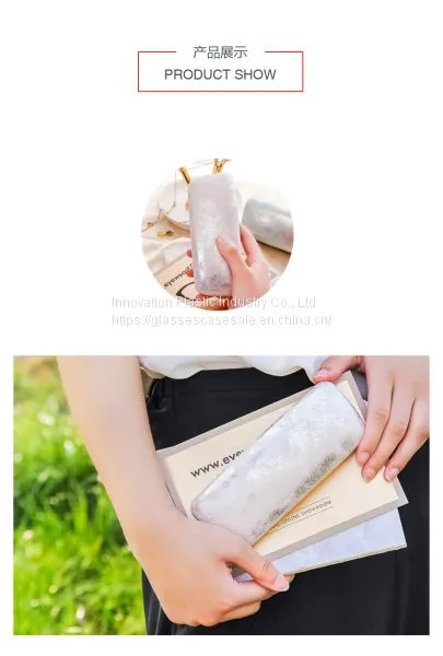 Fresh and Simple Sunglasses Case; Creative and Personalized Eyewear Case photo-3