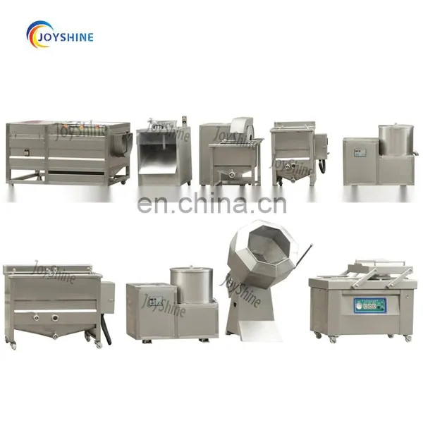 Top Supplier Factory Frozen French Fries Potato Chips Plant Making Machine Production Line photo-3