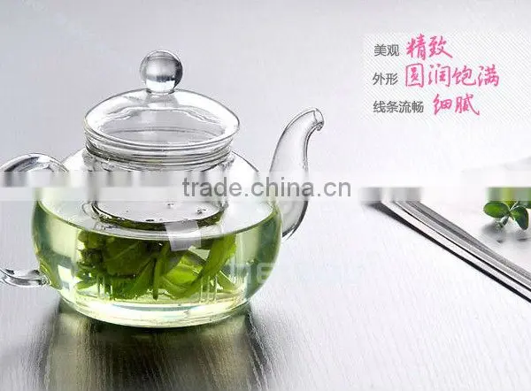 Glass Teapot 800ML Double-walled,High Temperature Resistant photo-6