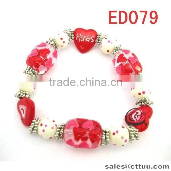 Hot Sales Enamel Cloisonne Bracelets With Snow Father Christmas photo-5