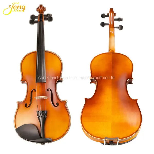 China Wholesale Matt Handmade Violin With Accessories The Violin is Widely Spread All Over the World and is the Most Important Instrument in the String Group of Modern Orchestras. photo-5