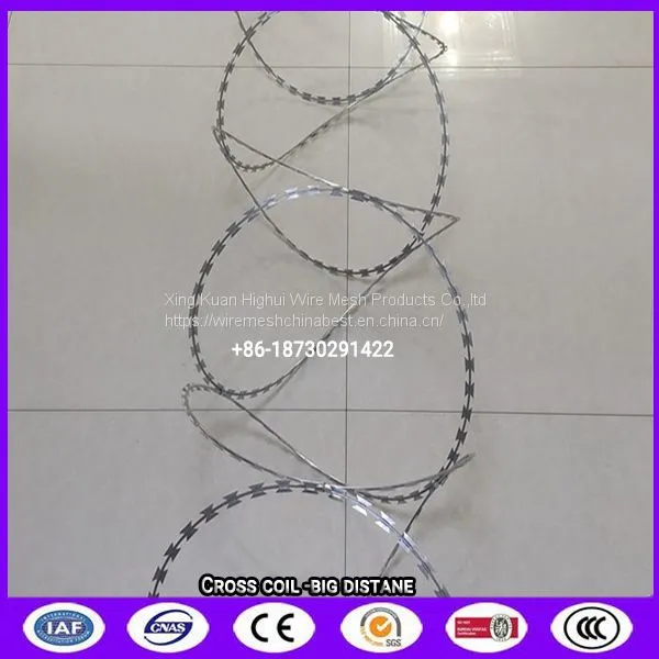 Razor Barbed Wire Price per Roll Kenya Razor Blade Barbed Wire photo-2