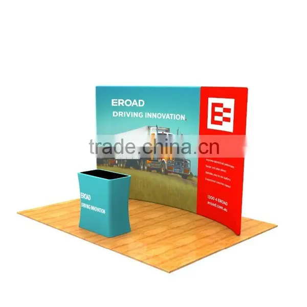 Expo Advertising Portable Tension Fabric Alumium Folding Panel Display photo-2