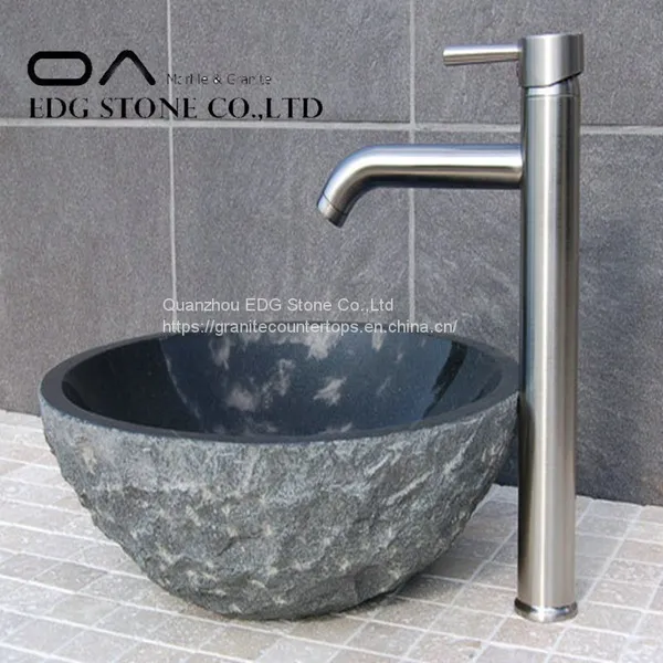 Natural Colored Granite Stone Sink With a Cheap Price photo-5