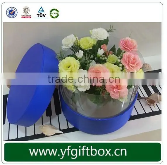 Customized Paper Gift Boxes /Recycled Round Flower Boxes Wholesale in Dongguan photo-4