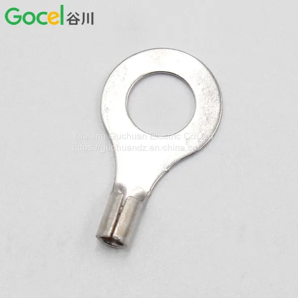 Round Bare End Brass O-shaped Brass Nose Bare End Cold Press Terminal photo-3