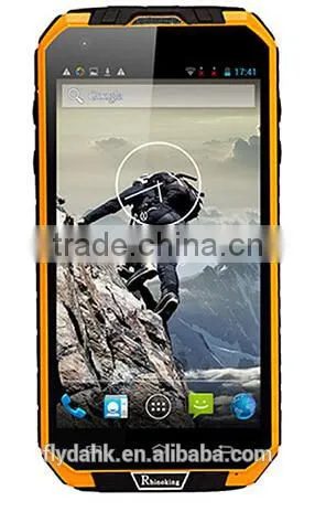 Waterproof 3G Rugged Ip68 Mobile Phone Quad Core 1GB 4GB 5 Inch 8MP WIFI GPS Unlocked Rhinoking F8 Ip68 photo-2