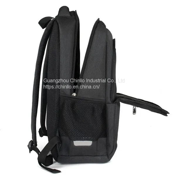 Polyester Fiber Lightweight Laptop Backpack Men's Best Business Trip Backpack Large Capacity High School Student Bag photo-4