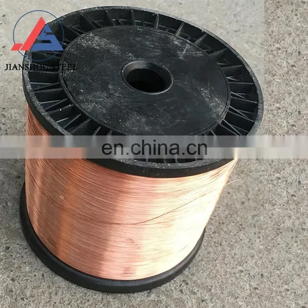 14 16 18 20 24 Gauge JIS Pure Brass Wire Coil C1100 Price of Copper Wire per kg photo-3