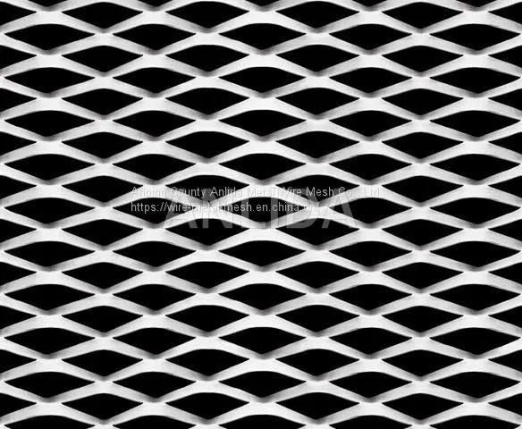 Aluminium Diamond Mesh Aluminum Metal Mesh Decorative Aluminum Mesh Supply photo-3