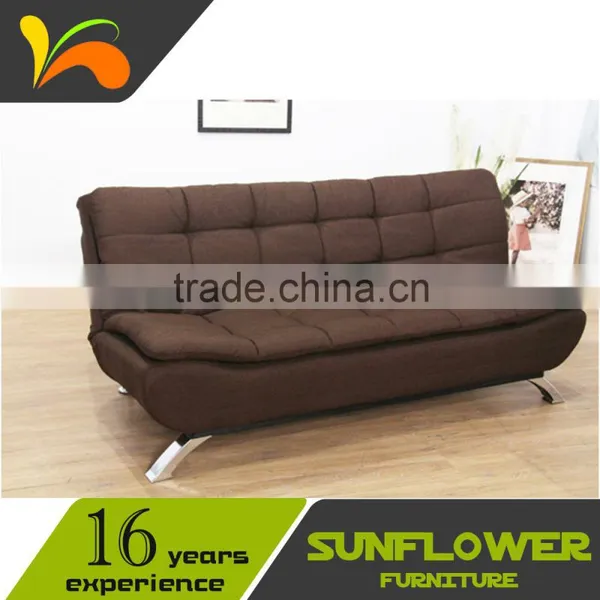Hot Selling Double Cushions Fabric Relax Folding Chair Sofa Bed Home Furniture From China photo-2