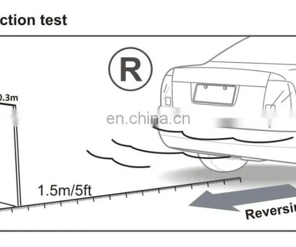 Led Display Rear Parking Assist Sensor Reverse Backup Radar System for Universal Car Model photo-4