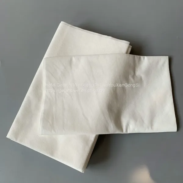 Grande 50*60cm Disposable Non-woven Towel White Facial Towel 56g Plain Weave Non-woven Fabric photo-3