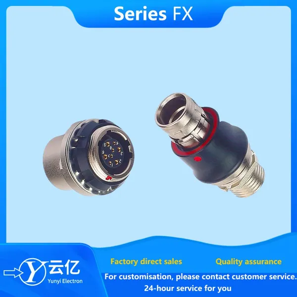 Compatible With Major Manufacturers Round Push-pull Self-locking Connector FX Series Round Metal Aviation Plug photo-4